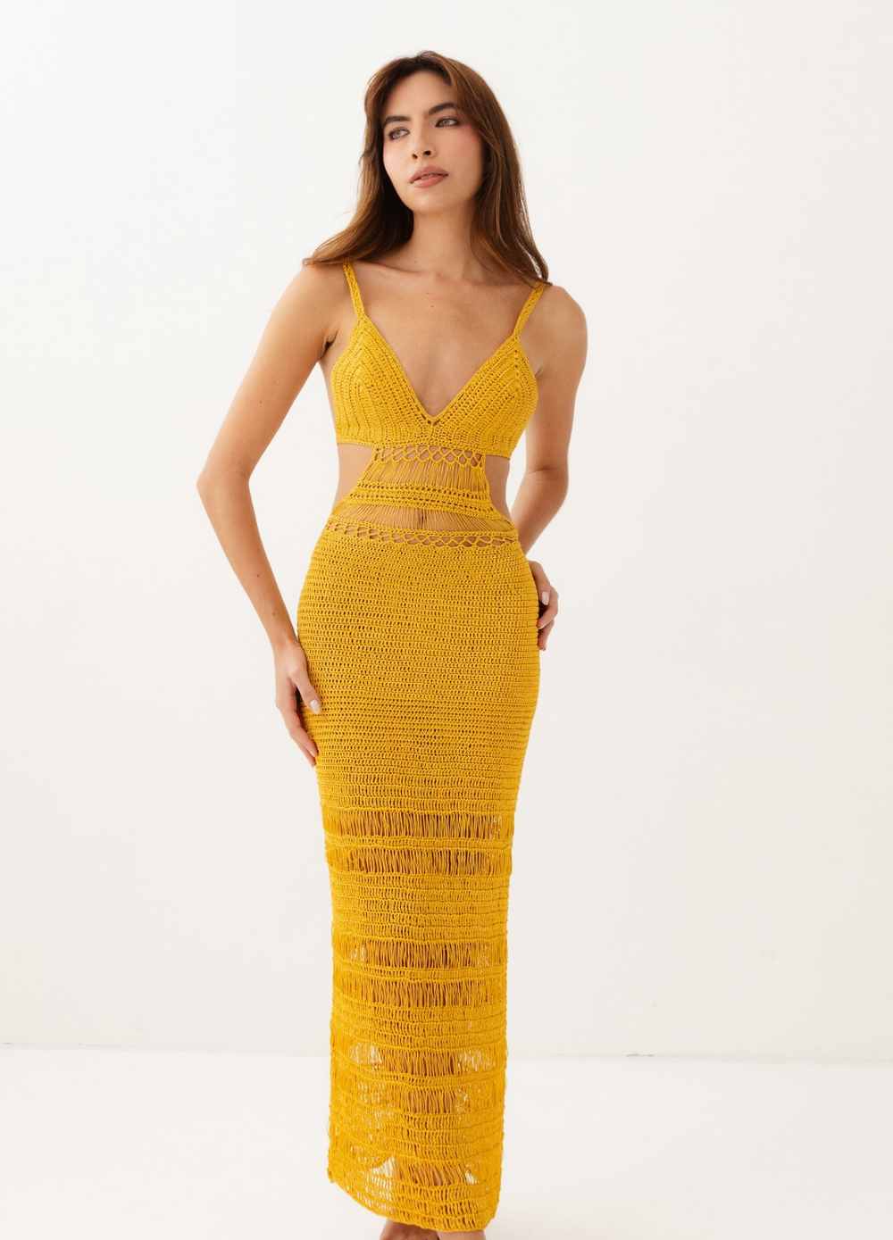 Vestido Versailles Dourado