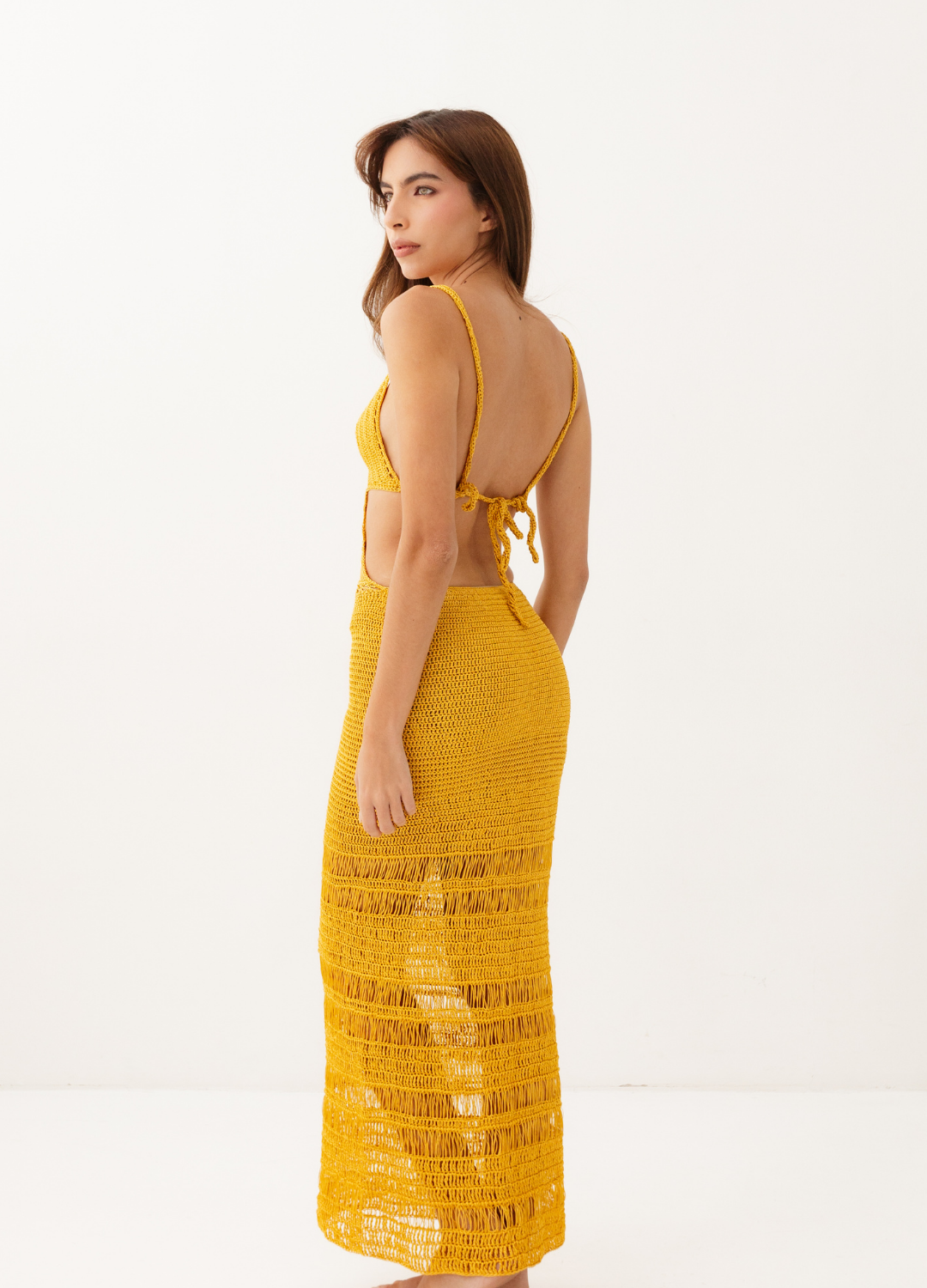Vestido Versailles Dourado