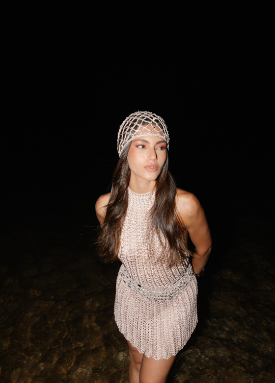 Vestido Bela Rose Pedrarias