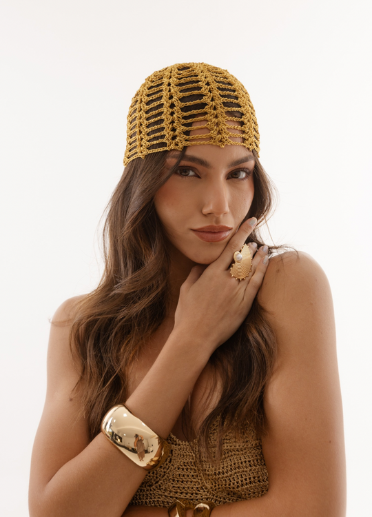 Headpiece Dourada - Salina